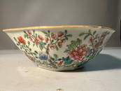 19TH C CHINESE ENAMEL FAMILLE ROSE PORCELAIN BOWL