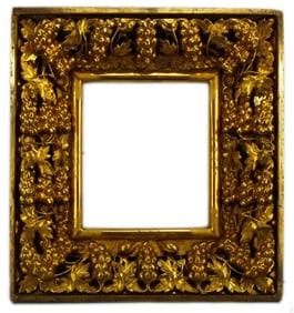 18TH CENTURY RUSSIAN HAND CARVED GILDED FRAME