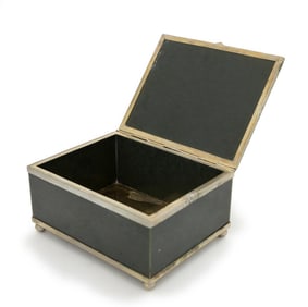 GREEN MARBLE TRINKET BOX