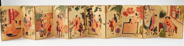 BOOK OF EROTIC PAINTINGS