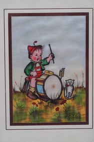 MINIATURE THREAD PAINTING BY A.SHICHLU