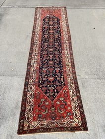 HANDMADE TRADITIONAL MULTI-COLOR PERSIAN RUNNER