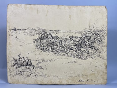 ALFRED VON WIERUSZ-KOWALSKI, POLISH (1849 - 1915)