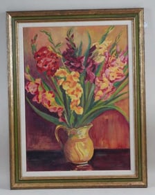 OIL ON BOARD PAINTING OF STILL LIFE