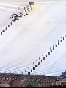 VINTAGE CANDELABRA-STYLE FLOOR LAMP