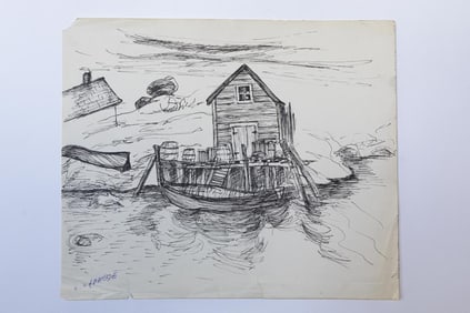 LANDSCAPE DRAWING BY LABROSSE