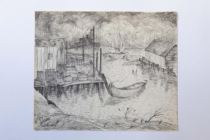 LANDSCAPE DRAWING BY LABROSSE