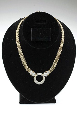DIAMOND 14K YELLOW GOLD NECKLACE - 2