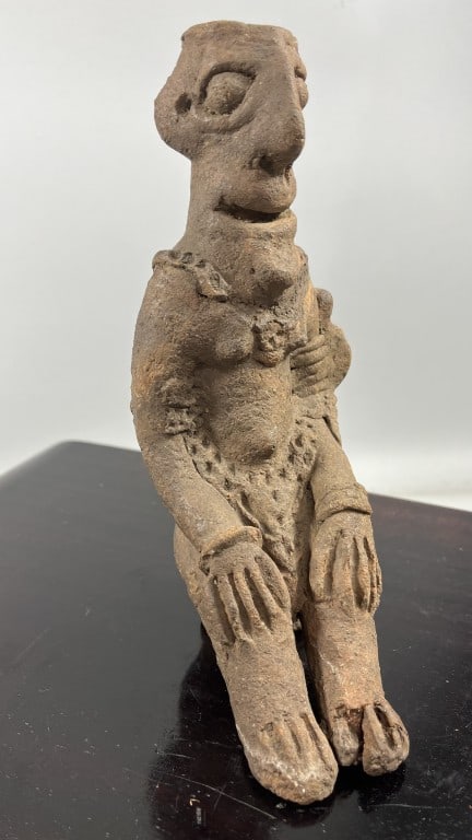 MAYAN FIGURE: H: 8 1/4?