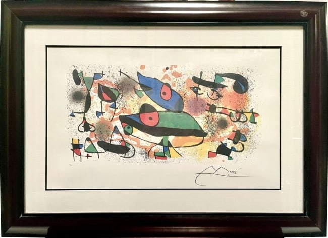JOAN MIRO, SPANISH (1893 - 1983) (1 of 7)