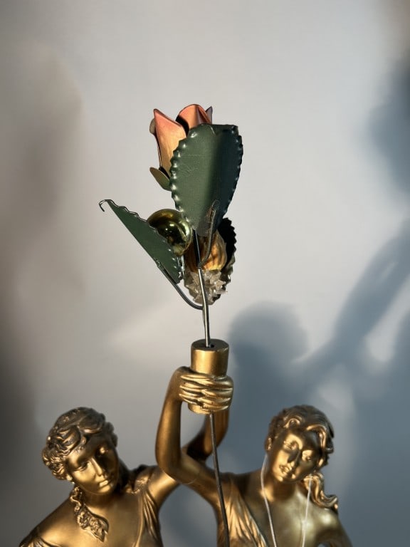 CAST ONE-BRANCHED STANDING LIGHT - 3
