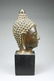 TIBETAN BRONZE BUDDHA HEAD - 4