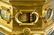 ANTIQUE BRONZE HEXAGONAL DESK CLOCK - 6