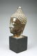TIBETAN BRONZE BUDDHA HEAD - 2
