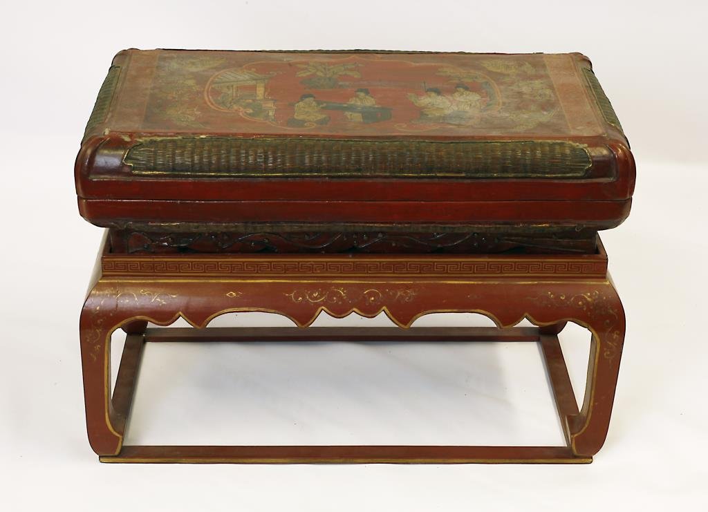 ANTIQUE CHINESE WOODEN BOX (1 of 4)