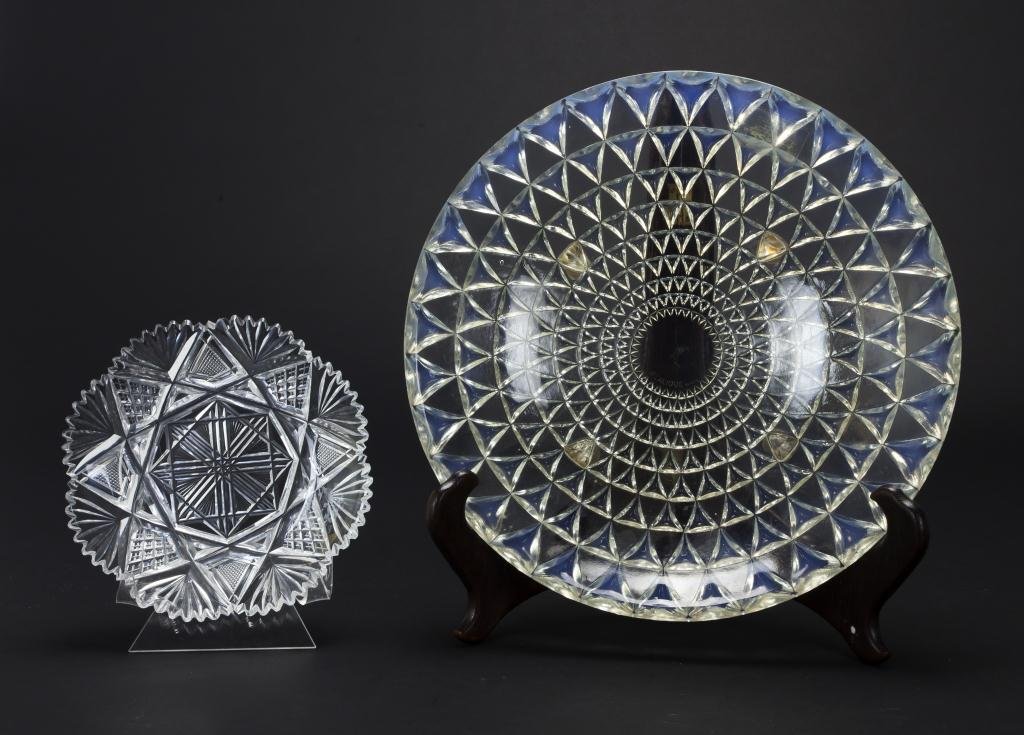 TWO CUT CRYSTAL BOWLS (1 of 2)