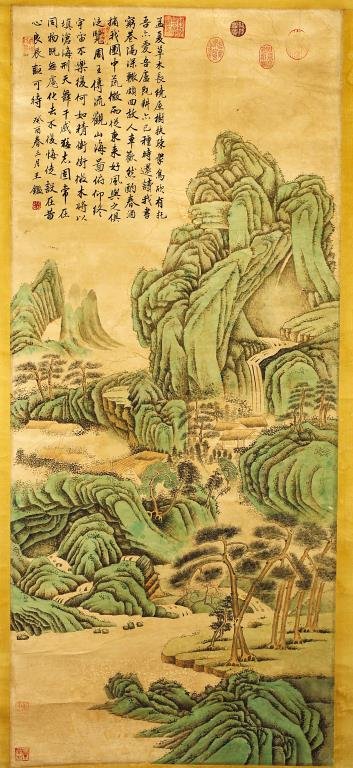 CHINESE LANDSCAPE SCROLL PAINTING (1 of 1)