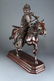 EXQUISITE JAPANESE BRONZE OF A WARRIOR ON A HORSE