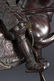 EXQUISITE JAPANESE BRONZE OF A WARRIOR ON A HORSE - 8