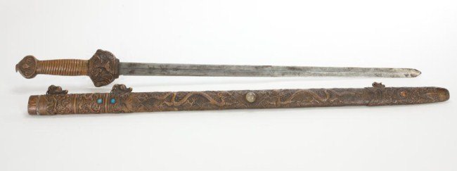 CHINESE SWORD WITH SCABBARD (1 of 5)