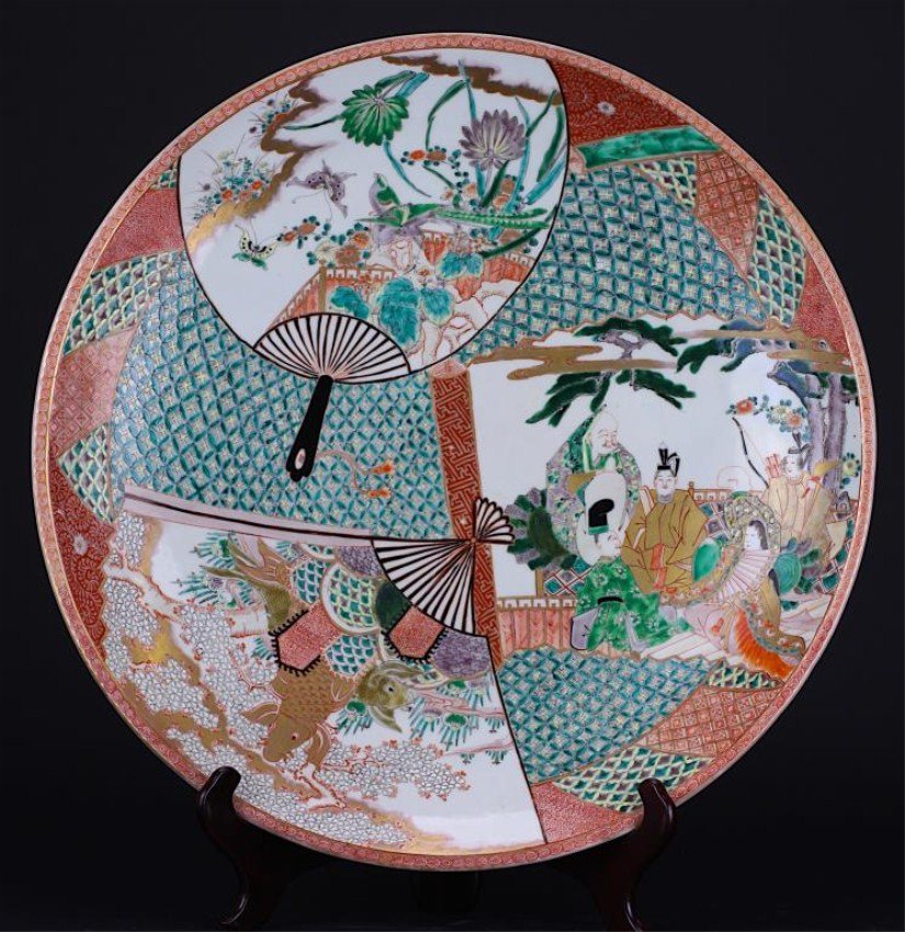 LARGE JAPANESE KUTANI CHARGER (1 of 1)