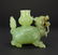 CHINESE CARVED JADE FIGURE OF FOO DOG - 2