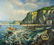 OIL PAINTING ON CANVAS OF A HARBOR