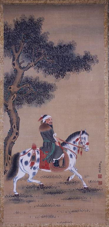 CHINESE SCROLL PAINTING (1 of 2)