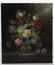 LARGE VASE OF FLOWERS OIL ON CANVAS PAINTING