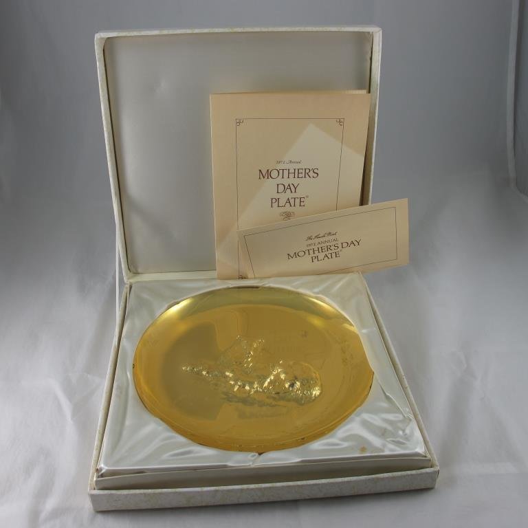 Sterling, 1972 Lincoln Mint Mother's Day Plate (1 of 6)
