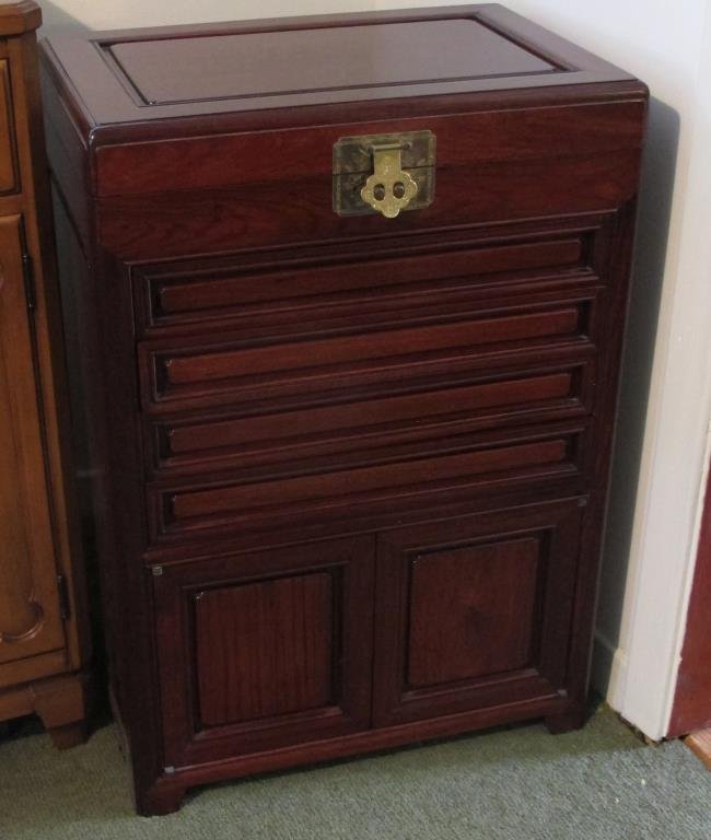 Rosewood Silver Chest, J.L. George & Co. (1 of 8)