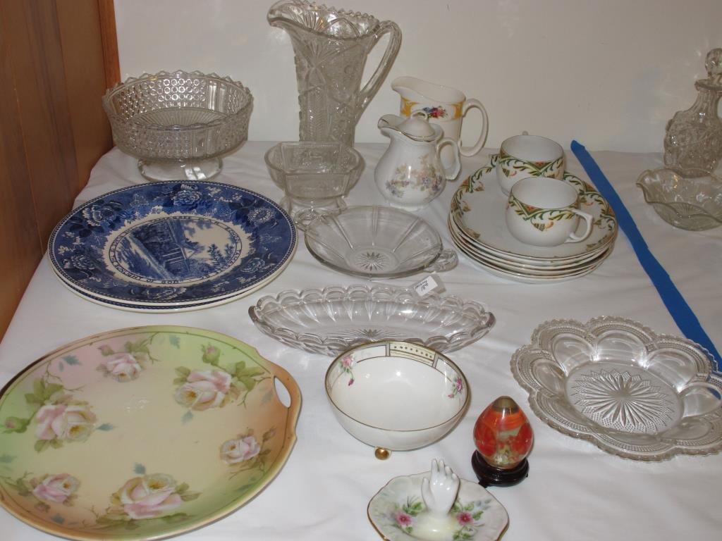 Heisey, Nippon and other assorted bowls & dishes (1 of 5)
