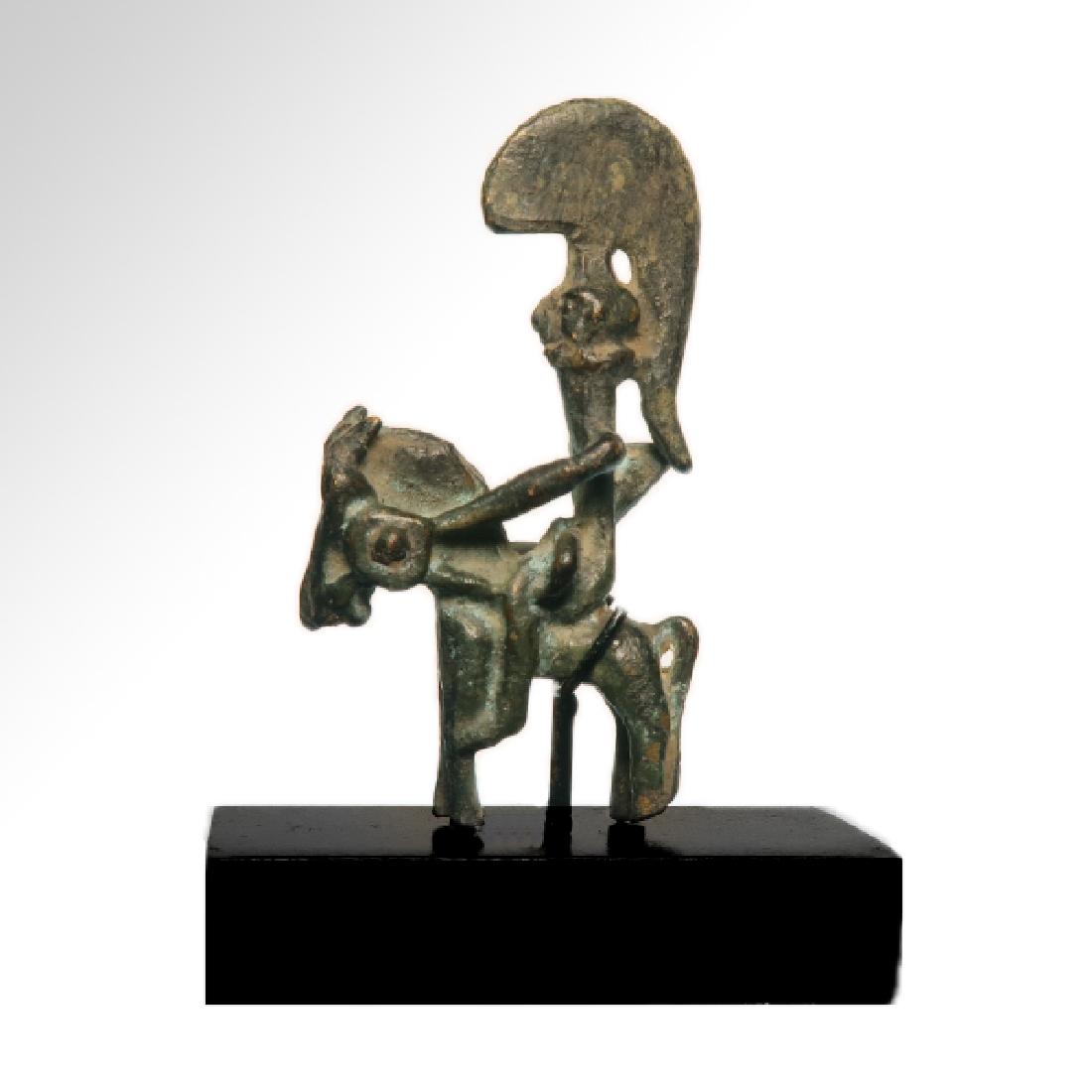 Celtic Bronze Horse and Warrior, Probably Mars (1 of 7)