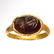 Roman Gold Ring with Garnet Intaglio with Winged Lion