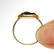 Roman Gold Ring with Garnet Intaglio with Winged Lion - 7