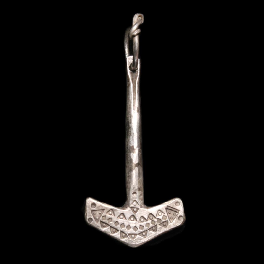Viking Solid Silver “Hammer of Thor” or Mjölnir Pendant