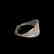 Viking Silver Ring with Wolf's Tooth Decoration - 3