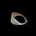 Viking Silver Ring with Wolf's Tooth Decoration - 4
