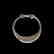 Viking Silver Ring with Wolf's Tooth Decoration - 6