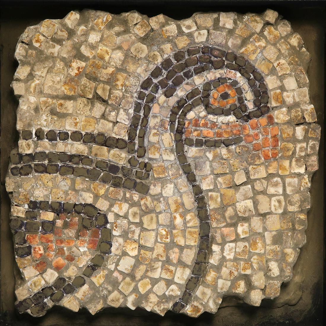 Roman Mosaic with Quail, c. 3rd Century A.D. (1 of 5)