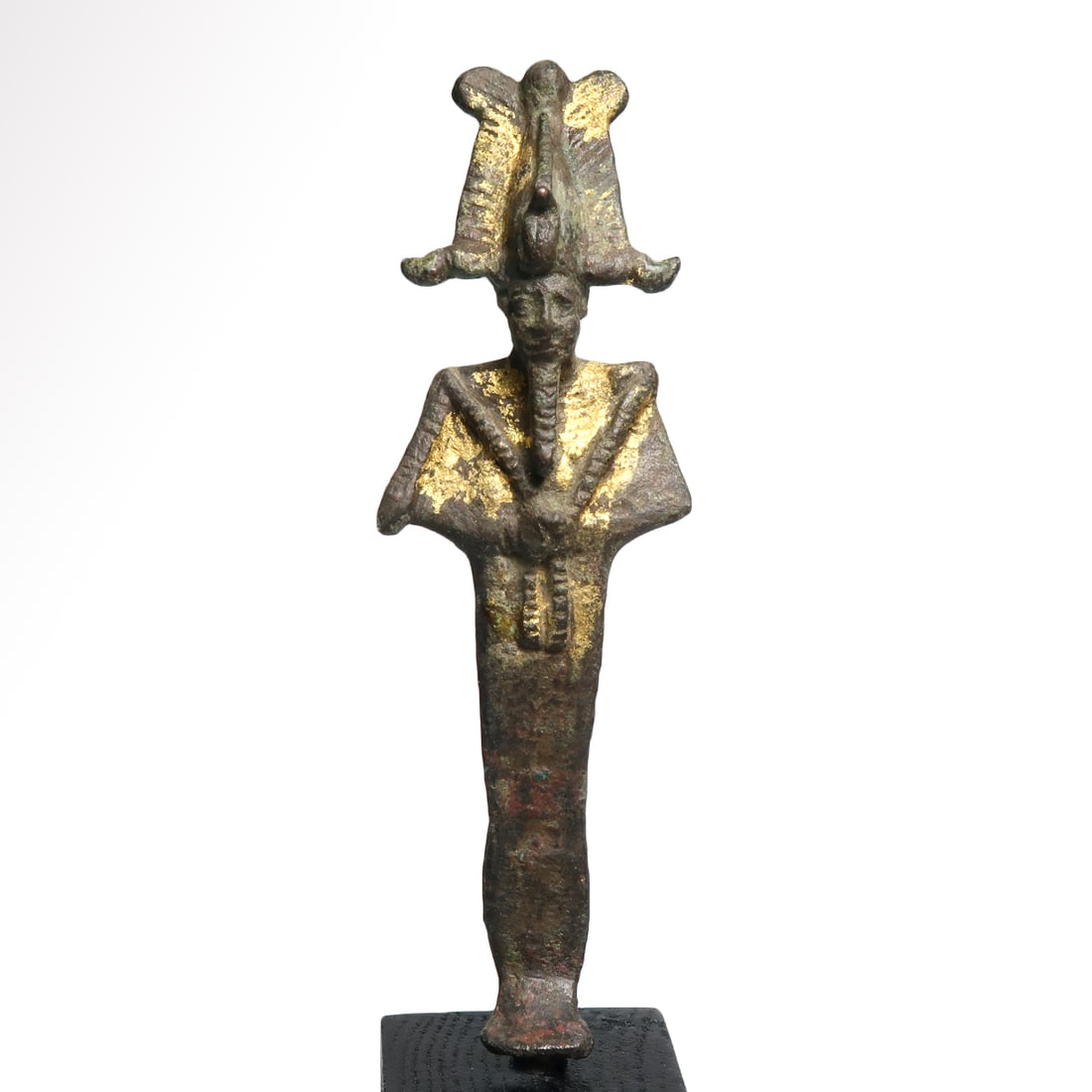 Egyptian Gilt Bronze Osiris, c. 600 B.C. (1 of 6)