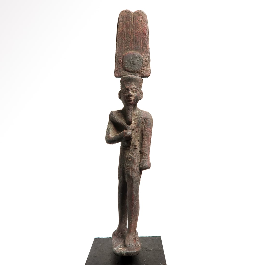 Egyptian Bronze Figure of Amun-Re, c. 600 B.C. (1 of 5)