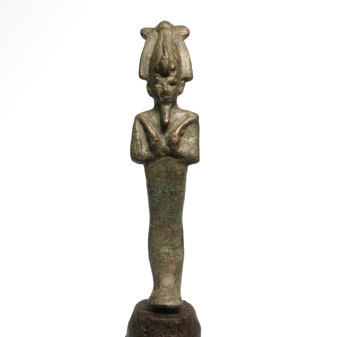 Egyptian Bronze Figure of Osiris, Ptolemaic, c. 332 - 30 B.C. (1 of 6)