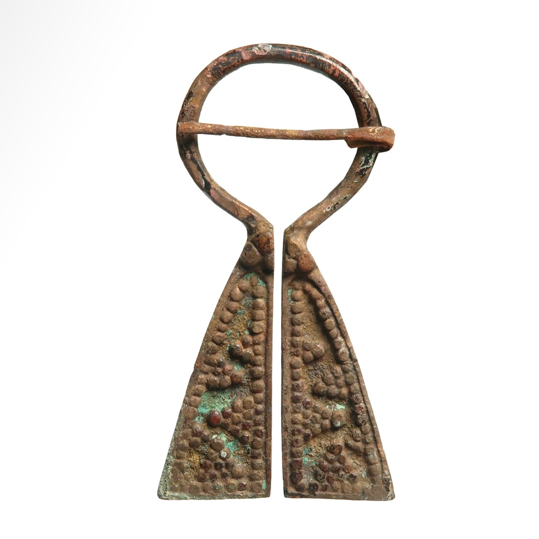 Viking Bronze Fibula Brooch, c. 1000 A.D. (1 of 6)