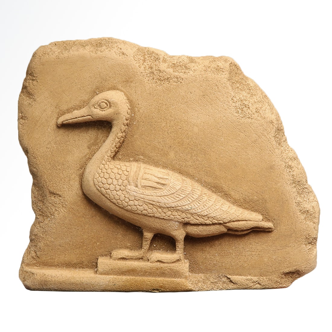 Egyptian Limestone Relief Fragment with  a Goose, New Kingdom, c. 1550-1070 B.C. (1 of 6)