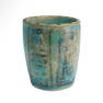 Egyptian Faience Offering Cup with Royal Cartouche, 21st Dynasty, c. 1085-935 B.C.