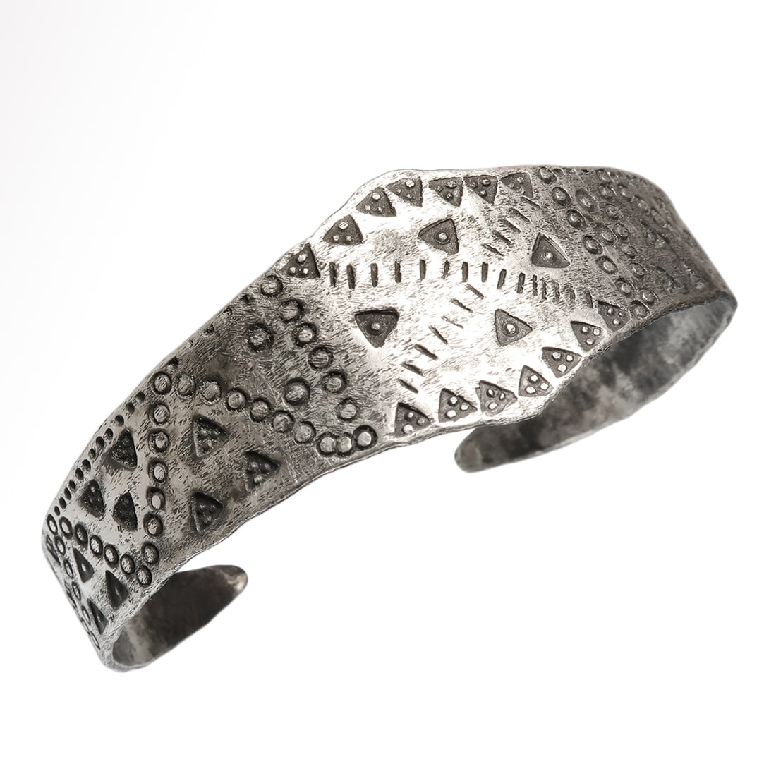Viking Solid Silver Bracelet, c. 9th-10th Century A.D. (1 of 6)