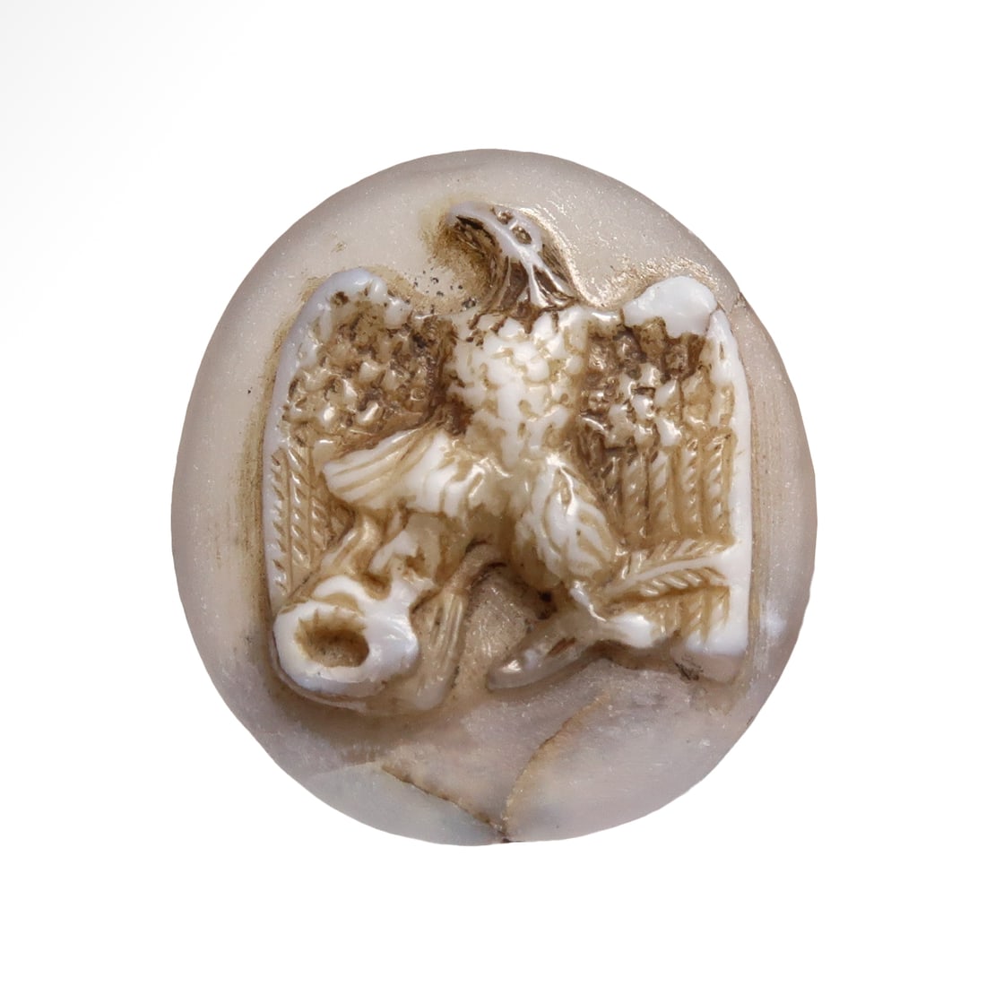 Roman Agate Cameo of an Eagle, c. 1st-2nd Century A.D. (1 of 6)