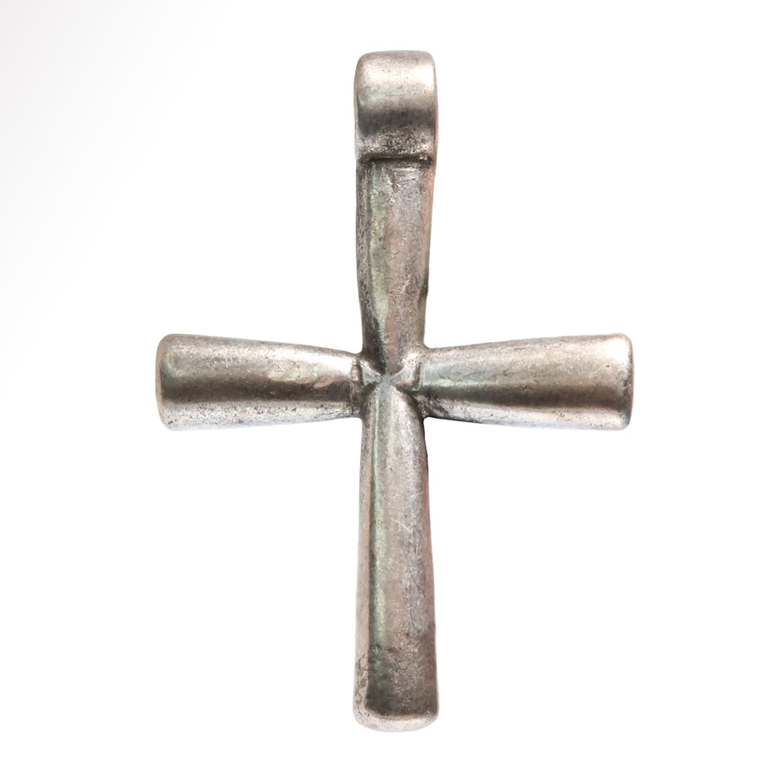 Byzantine Silver Cross,  c. 10th Century A.D. (1 of 6)
