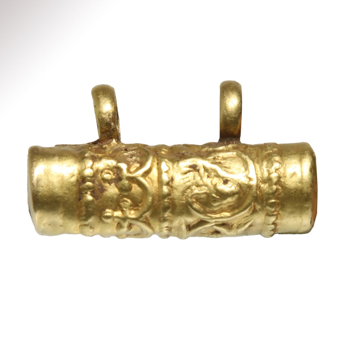 Roman Gold Talisman-Scroll Holder Pendant, c. 1st Century B.C./A.D. (1 of 7)